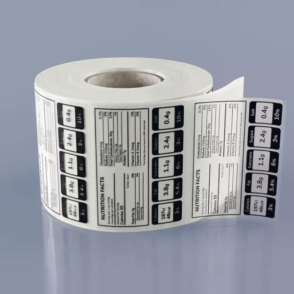 Transparent Label Sticker Kitchen Transparent Label Sticker - Canvas Printers Ltd.